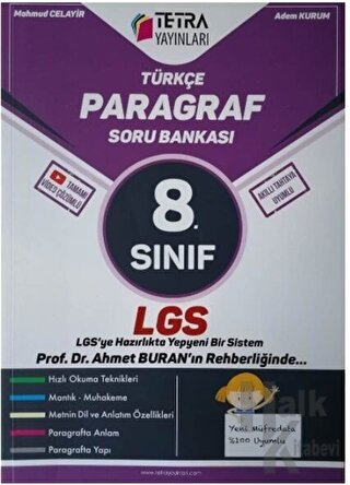 8. Sınıf Türkçe Paragraf Soru Bankası