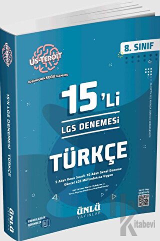 8. Sınıf Us-Teroit 15li Türkçe LGS Denemesi