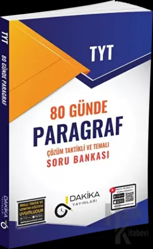 80 Günde Paragraf Soru Bankası Dakika Yayınları - Halkkitabevi