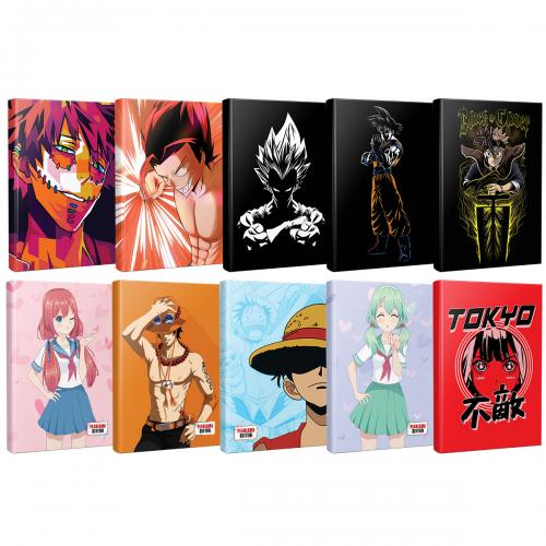 Anime ve Manga Temalı Defter Seti - Halkkitabevi