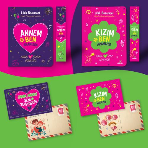 Anne Kız Günlükleri - Ayraç ve Kartpostal İlaveli - Halkkitabevi