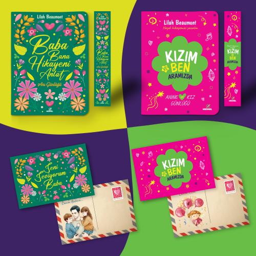 Baba Kız Hikayeleri - Ayraç ve Kartpostal İlaveli
