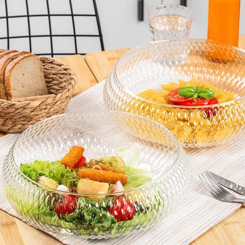 Rustik Salata Kasesi - Büyük Boy 26 cm ve Ayaklı Pasta Kek Standı 33 c