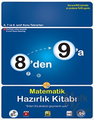 8'den 9'a Matematik Hazırlık Kitabı