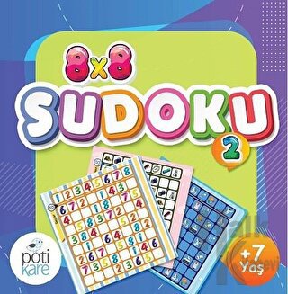 8x8 Çıkartmalı Sudoku 2 - Halkkitabevi