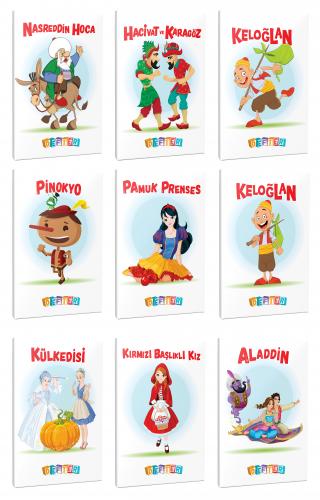 9'lu 64 Sayfa 13,5x19,5 Okul Defteri Seti 1 - Halkkitabevi