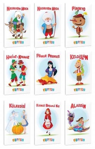 9'lu 64 Sayfa 13,5x19,5 Okul Defteri Seti 8 - Halkkitabevi