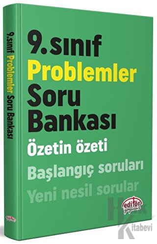 9. Sınıf Problemler Soru Bankası