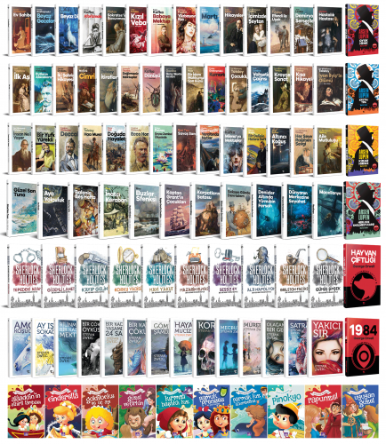 Büyük Dünya Klasikleri - 94 Klasik ve Resimli Masallar - Halkkitabevi