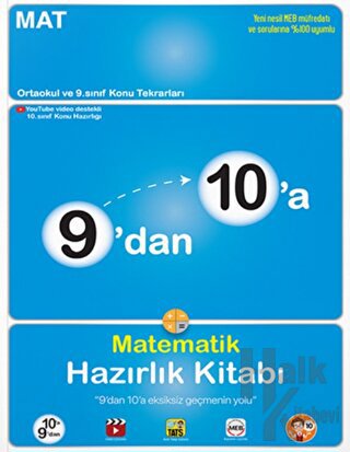 9'dan 10'a Matematik Hazırlık Kitabı