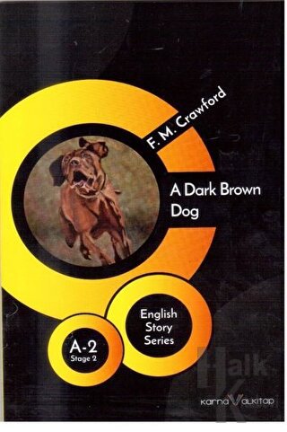 A Dark Brown Dog - English Story Series - Halkkitabevi