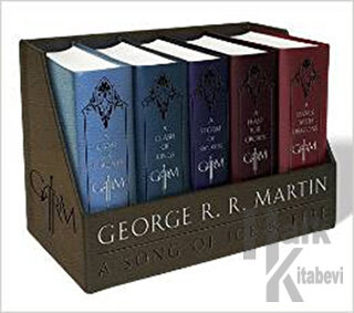 A Game of Thrones (Song of Ice and Fire Series) Leather Cloth Boxed Se