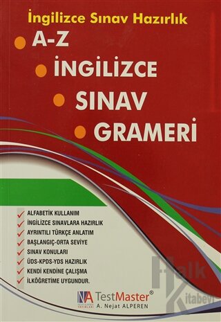 A-Z İngilizce Sınav Grameri / İngilizce Sınav Grameri - Halkkitabevi