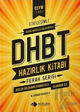 Boşluk Doldurmalı DHBT Hazırlık Kitabı
