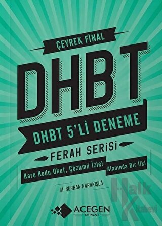 ACEGEN Yayınları Ferah Serisi Çeyrek Final DHBT 5’li Deneme - Halkkita