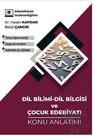 ÖABT Türkçe Dil Bilimi Dil Bilgisi ve Çocuk Edebiyatı Konu Anlatımı