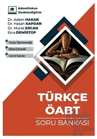 Adem Hakan ÖABT Türkçe Soru Bankası - Halkkitabevi