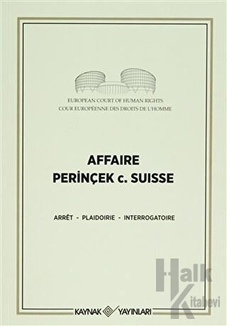 Affaire Perinçek c. Suisse - Halkkitabevi
