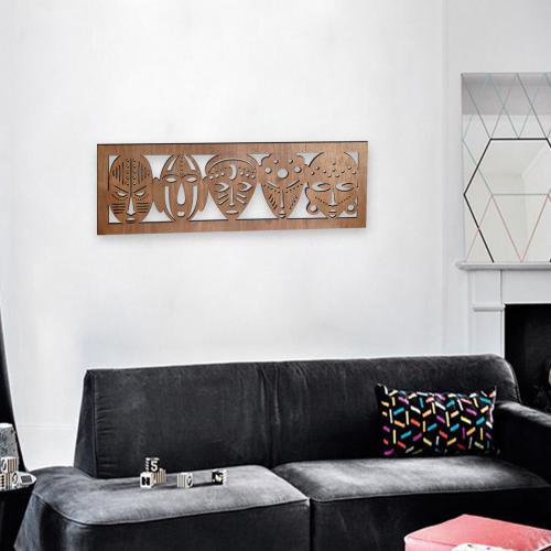 Afrika Maskeleri Ahşap Oyma Tablo Büyük - Halkkitabevi Afrika Maskeleri Ahşap Oyma Tablo Büyük - Halkkitabevi