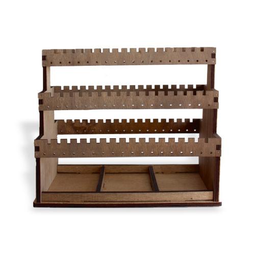 Afrikalı Dansçı Ahşap Küpe Standı - Halkkitabevi