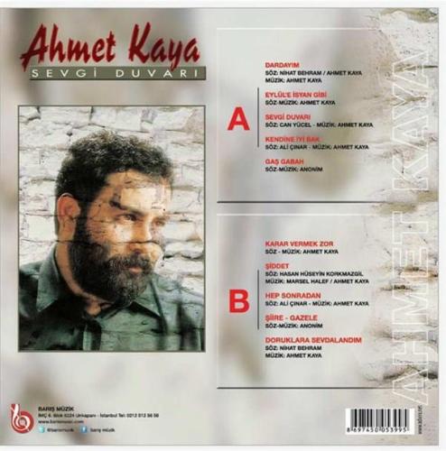 Ahmet Kaya - Sevgi Duvarı (Plak) - Halkkitabevi