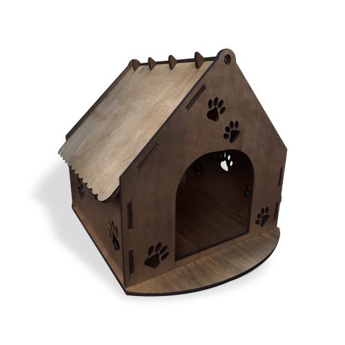 Ahşap Kedi Evi - Halkkitabevi