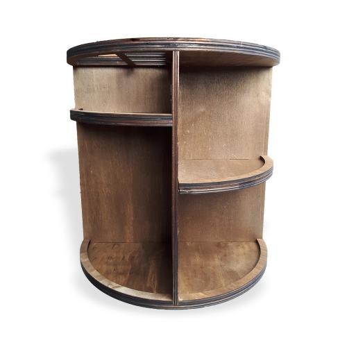 Ahşap Makyaj Standı & Çok Amaçlı Organizer - Halkkitabevi