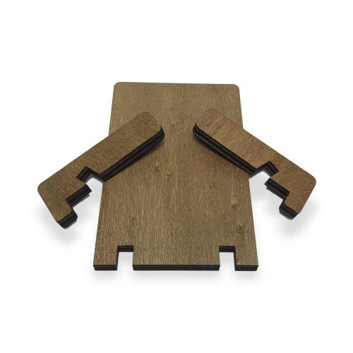 Ahşap Telefon Standı - 3 Parça Demonte - Halkkitabevi