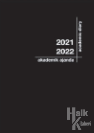 Akademi Çocuk 2021-2022 Akademik Ajanda 3079 Siyah - Halkkitabevi
