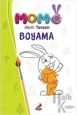 Akıllı Tavşan Momo Boyama - Halkkitabevi
