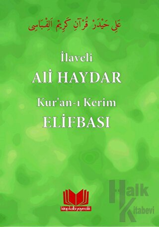 Ali Haydar Elifbası İlaveli - Halkkitabevi