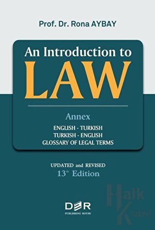 An Introduction To Law - Halkkitabevi