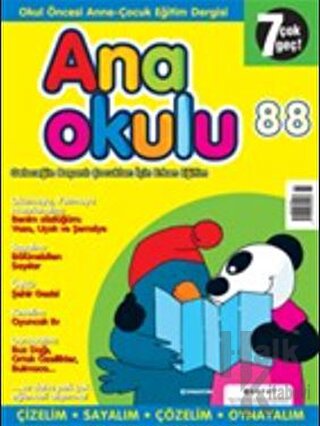 Anaokulu Sayı: 88 Anne-Çocuk Eğitim Dergisi - Halkkitabevi