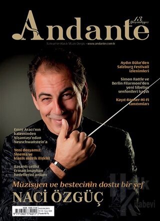 Andante Müzik Dergisi Sayı: 109 Yıl: 13 Kasım 2015