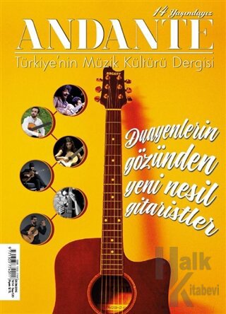 Andante Müzik Dergisi Sayı: 120 Yıl: 14 Ekim 2016