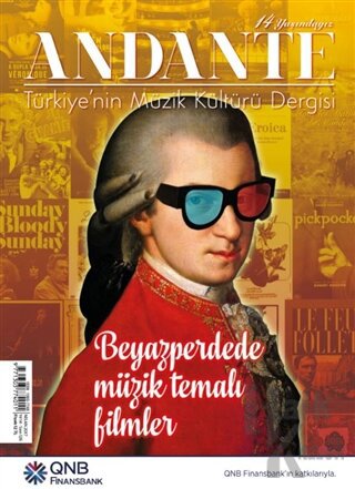 Andante Müzik Dergisi Sayı: 126 Yıl: 14 Nisan 2017
