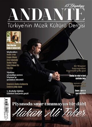 Andante Müzik Dergisi Sayı: 133 Kasım 2017 - Halkkitabevi