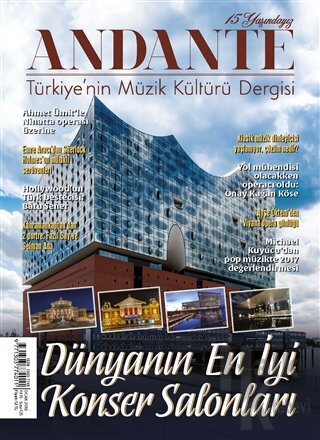 Andante Müzik Dergisi Sayı: 135 Yıl:15 Ocak 2018 - Halkkitabevi