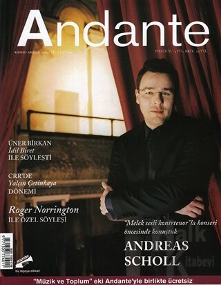 Andante Müzik Dergisi Sayı: 19 Kasım-Aralık 2005