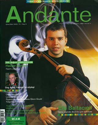 Andante Müzik Dergisi Sayı: 3 Şubat-Mart 2003