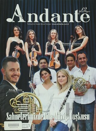 Andante Müzik Dergisi Sayı: 98 Aralık 2014