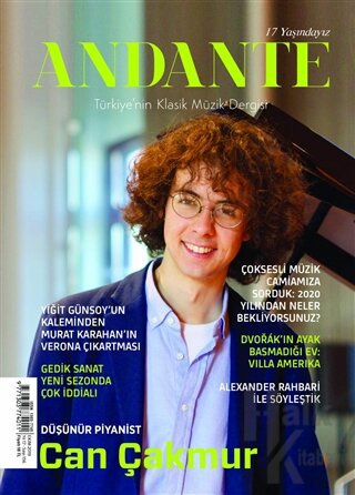 Andante Müzik Dergisi Yıl: 17 Sayı: 156 Ekim 2019 - Halkkitabevi