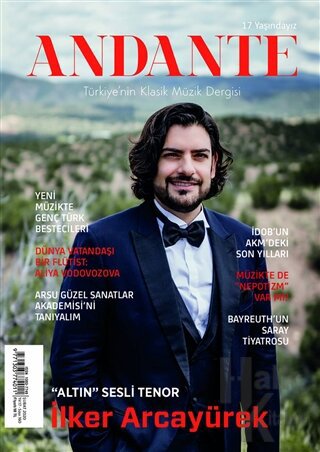 Andante Müzik Dergisi Yıl: 17 Sayı: 160 Şubat 2020 - Halkkitabevi