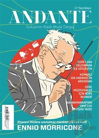 Andante Müzik Dergisi Yıl: 17 Sayı: 166 Ağustos 2020 - Halkkitabevi