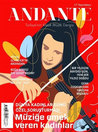 Andante Müzik Dergisi Yıl: 18 Sayı: 161 Mart 2020