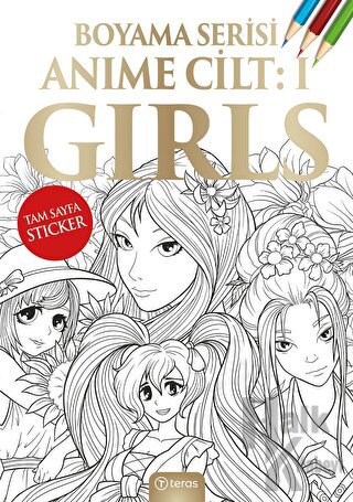 Anime Boyama Cilt I: Girls - Halkkitabevi