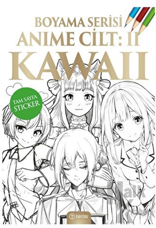Anime Boyama Cilt II: Kawaii - Halkkitabevi