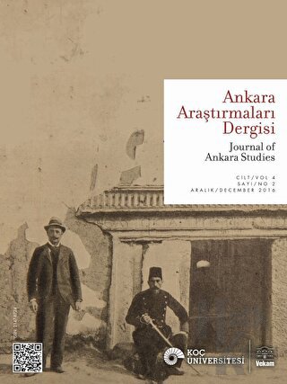 Ankara Araştırmaları Dergisi Cilt 4 Sayı: 2 Aralık 2016 - Halkkitabevi