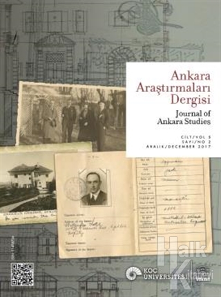 Ankara Araştırmaları Dergisi Cilt : 5 Sayı : 2 / Journal of Ankara Stu