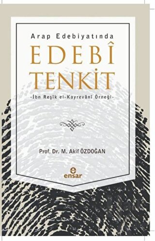Arap Edebiyatında Edebi Tenkit - Halkkitabevi